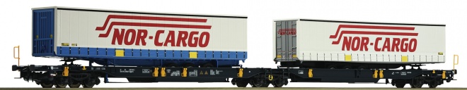 Articulated intermodal car of Angel Trains<br /><a href='images/pictures/Roco/179239.jpg' target='_blank'>Full size image</a>